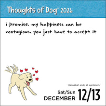 Load image into Gallery viewer, Thoughts of Dog 2026 Day-to-Day Calendar