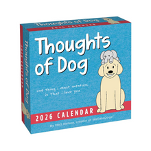 Load image into Gallery viewer, Thoughts of Dog 2026 Day-to-Day Calendar